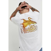 Bombažna kratka majica Billabong BILLABONG X ADVENTURE DIVISION moška, bela barva