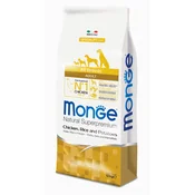 Monge Natural Superpremium Dog All Breeds Adult Monoprotein Chicken With Rice And Potatoes 12kg