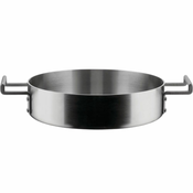 Plitki casserole lonac CONVIVIO, 24 cm, 2,7 l, nehrđajući čelik, Alessi