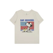 GAP Majica SNOOPY USA modra/rdeča/črna/bela