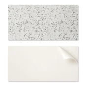 shumee Komplet vinilnih ploščic z dekorativnim vzorcem za kuhinjo ali kopalnico z majhnimi kamni 10x40x20 cm