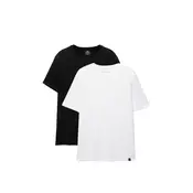Pull&Bear Majica  črna / bela
