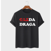 MAFIMI Muška majica GaZda Draga, Crna
