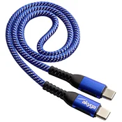 Akyga Akyga USB kabel USB-C vtič\, USB-C vtič 0.5 m modra AK-USB-36, (20578033)