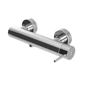 ULTRAMIX Stenska mešalna pipa za prhanje, krom - Chrome - Sapho - ULTRAMIX - 72 - Medeninasti - Vzvod - Krožni - 262 - 60 - 98 - 14