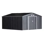 Homestar Vrtna uta 340x386x200 cm siva
