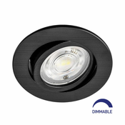 Braytron Dimabilna spot svetiljka BRY-G3-7W-OKRUGLA-CRNA-3IN1