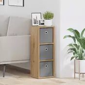 Kreveta s ladicama Umjetnicki hrast 25,5 x 22 x 69,5 cm