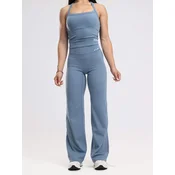 neverover Pajkice Everyday Wide Leg Leggings nočno modra