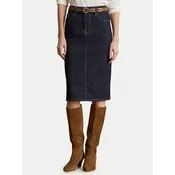 LAUREN RALPH LAUREN Ravno krilo 200P14644001 Mornarsko modra Regular Fit