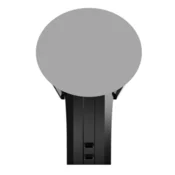 HUAWEI HUAWEI EasyFit Black Fluoroelastomer Strap, (5000193013)