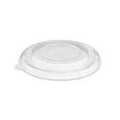 Pokrov (rPET) prozoren za papirnato posodo O150mm [50 kom]
