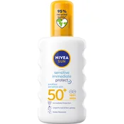 NIVEA SUN Sprej za zaštitu od sunca P&S SPF50+ 200 ml