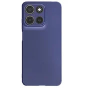 OEM Mayaxess, Mehak oleofobni silikonski ovitek – Moto G17/Moto G17 Power, Nočno modra, (5000275460)