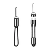 REMAX RAYTHON podatkovni kabel Tip-C - Tip-C, 120 cm, CRNI RC-140A