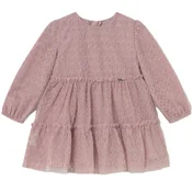 Mayoral Elegantna obleka 2907 Roza Regular Fit