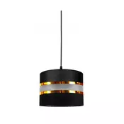Luster na sajli CORAL 1xE27/60W/230V crna