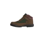 TIMBERLAND Gležnarji z vezalkami temno rjava/temno zelena