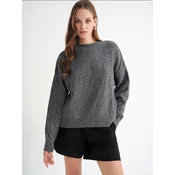 MixRay Pulover Pullover temno siva
