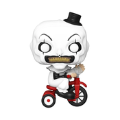 Bobble Figure Movies - Terrifier POP! - Art the Clown Wtih Bike