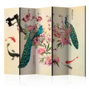 artgeist Paravan Peacock Love I, 5-Delni, Akustičen