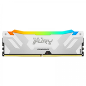 RAM DDR5 16GB 7600 FURY Renegade White RGB XMP, CL38, DIMM
