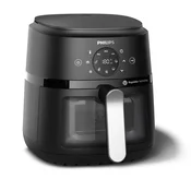 slomart Philips 2000 serija NA221/00 friteza na vruči zrak 4.2 L, 1500 W, črna/srebrna