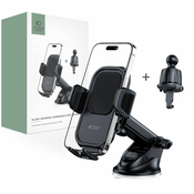 AVTO NOSILCI TECH-PROTECT V6 UNIVERSAL DASHBOARD & VENT CAR MOUNT BLACK