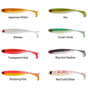 Guma Mustad MEZASHI KEEL TAIL 7,6cm/6pcs