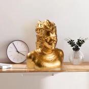 Aberto Design Dekorativna figura Yak-041-C, 35x42x32 cm