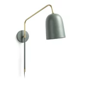 Zelena stenska svetilka o 15 cm Audrie – Kave Home