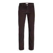 JACK & JONES Hlače JPSTCLARK temno rjava