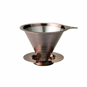 Hario Driper za filter kafu Double Mesh V60, Roze-zlatni