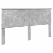 Vidaxl Vzglavje Beton Siva 100 cm Konstruirano leseno