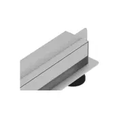 Mexen Flat Wall stenski linearni odtok 2v1 110 cm, inox - 1030110