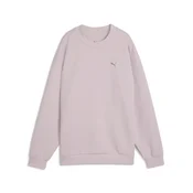 PUMA CLOUDSPUN Relaxed Crew Neck Top Women, Performance, Misty Pink, XXS