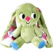 Kockásfülű nyúl plišasta figura - 23 cm