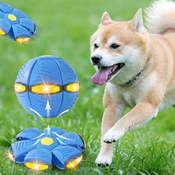 NETSCROLL DiskBall, igrača za pse, ki je hkrati frizbi in žoga