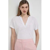 Lanena polo majica BOSS