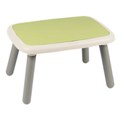 Stôl pre deti KidTable Life Smoby šedozelený s UV filtrom 76*52*45 cm od 18 mes - model 2025 SM880408