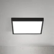 ORION LED stropna svjetiljka Disc, crna, duljina 24 cm, CCT metal - Dnevni boravak/blagovaonica - Moderan - crno-bijelo - Aluminij