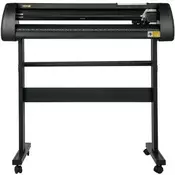 VEVOR Rezkalnik vinilnih folij 720x630 mm Črn