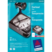 AVERY ZWECKFORM prosojnice 3552 100/1