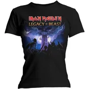 Iron Maiden Legacy Army (Skinny Fit) Black S Ženske Majica