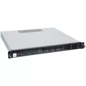ASUS ExpertCenter Pro ER100A B6 Rack 1U barebone delovna postaja za AMD EPYC 4004/4005, Ryzen 9000/7000, B650, AM5, 4x ECC/nonECC UDIMM, 1x M.2, 2x SATA hot swap, 2x U.2/SATA, 1x RTX GPU 1-slot LP, 2x 2.5Gbps LAN, napajalnik 500W platinum - 90WS0061-M0001