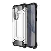 Robusten ovitek Rock za Huawei P50 - srebrn