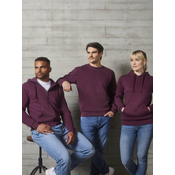 Burgundy mens sweatshirt Authentic Russell