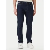 Calvin Klein Jeans Kavbojke  temno modra
