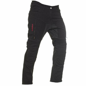 Cappa Racing Jeans motoristične hlače UNISEX RICARDO 1960 KEVLAR, črna 36/32