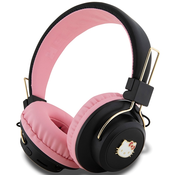 Hello Kitty naglavne slušalice Bluetooth HKBH9KHLMP pink Metal Logo